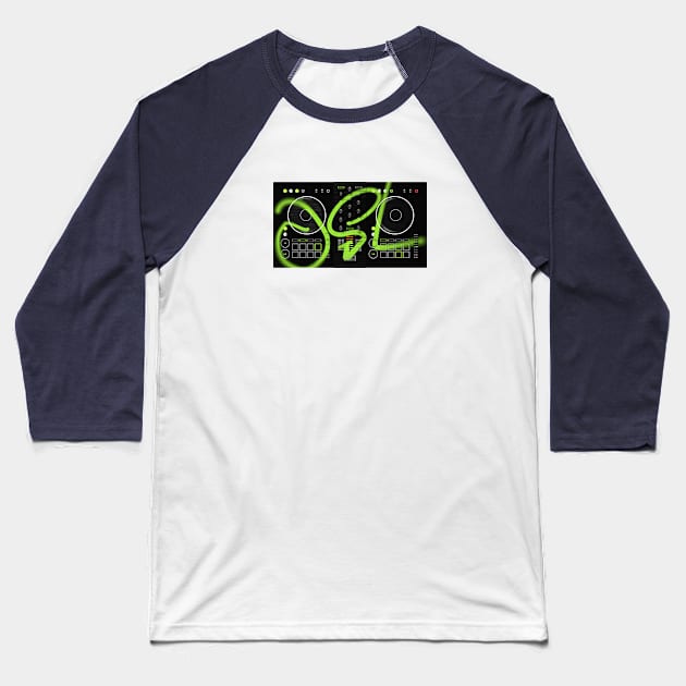 Dj Decks and Oslo tag Baseball T-Shirt by iamstuckonearth